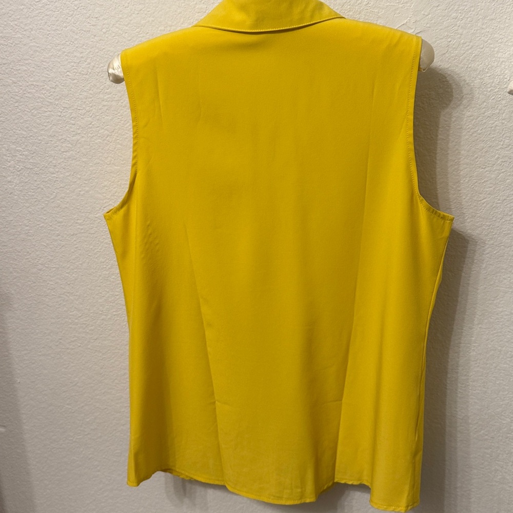 Women’s Yellow Button-Down Shirt - Picture 3 of 5